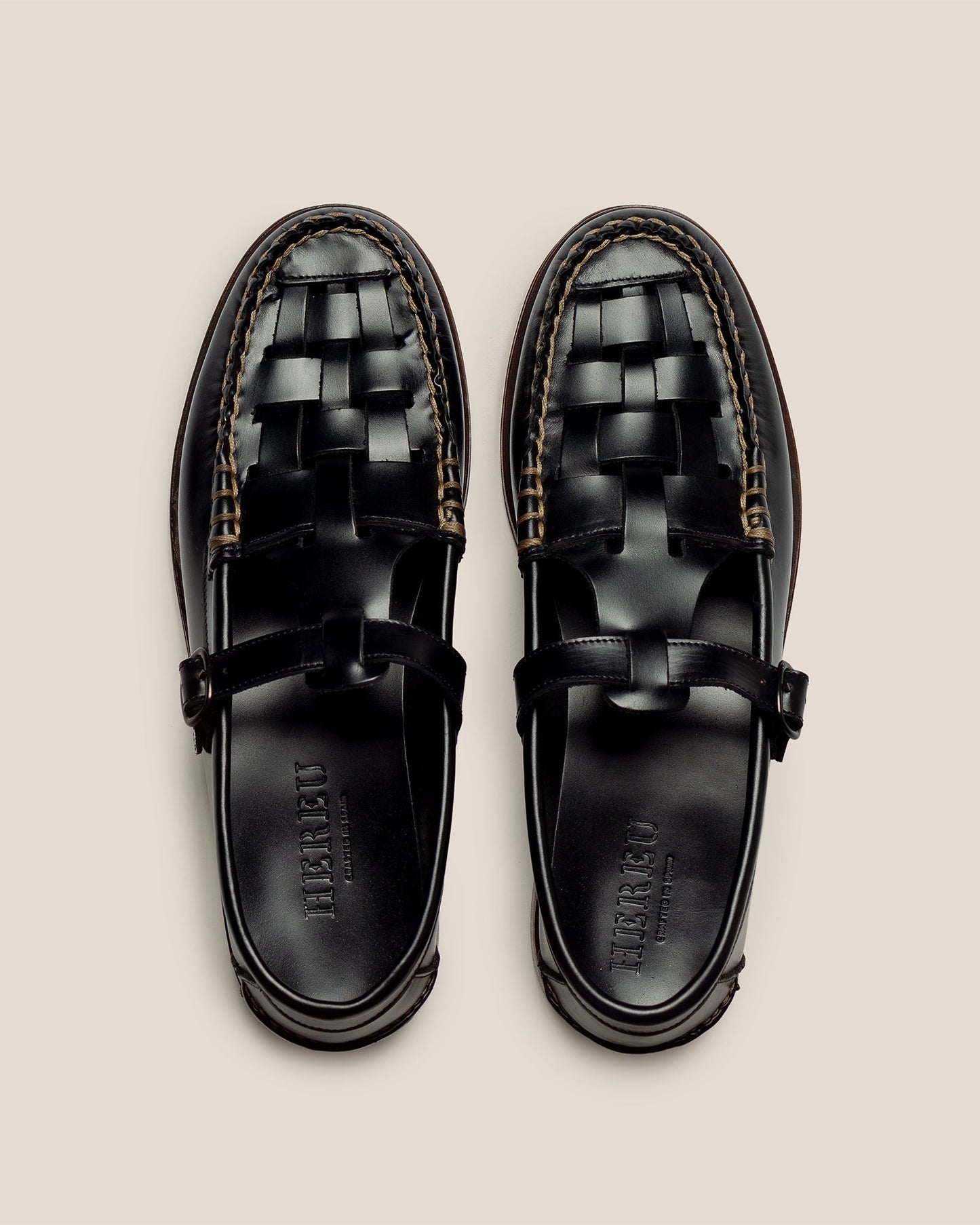 FERRIOL - T-Bar Loafer - Hereu on sale
