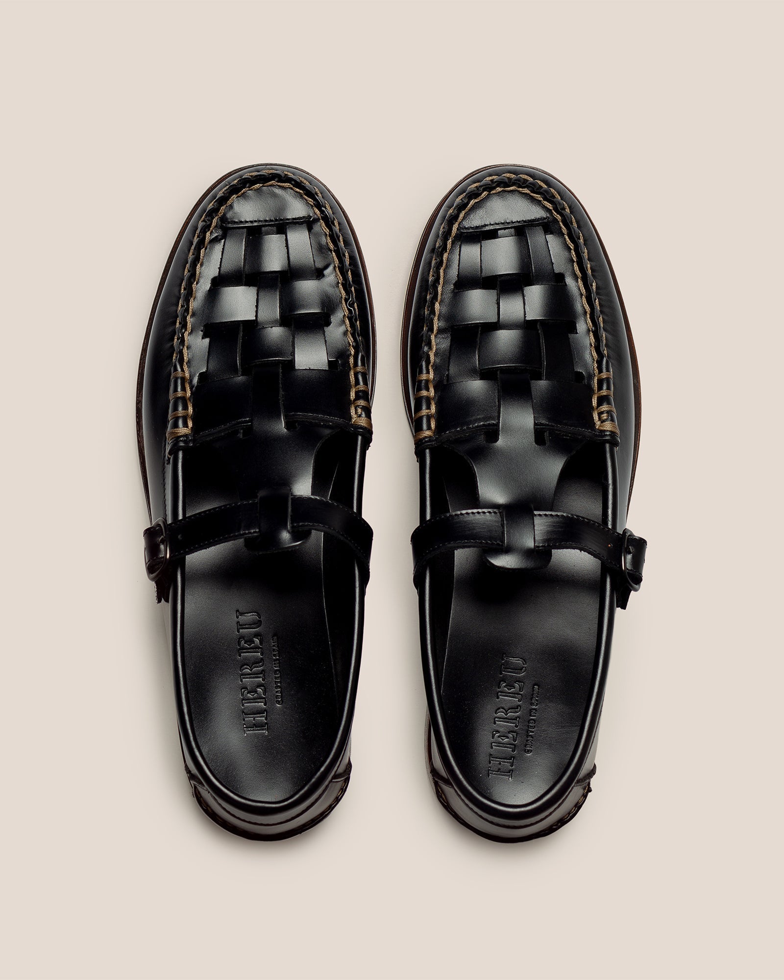 FERRIOL - T-Bar Loafer - Hereu on sale