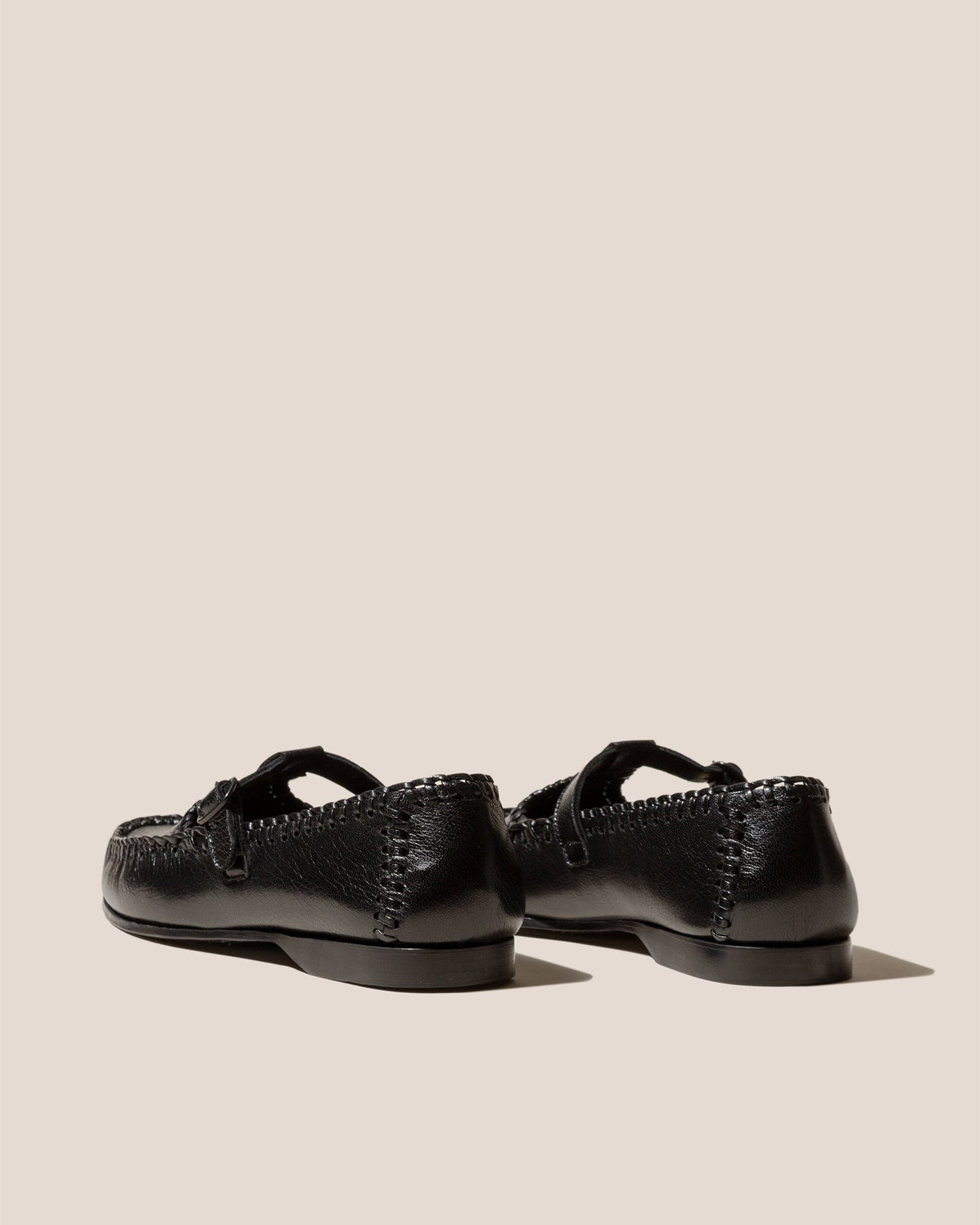 ALCOVER SUPPLE SHINY - Braided Seams T-bar Loafer - Hereu outlet