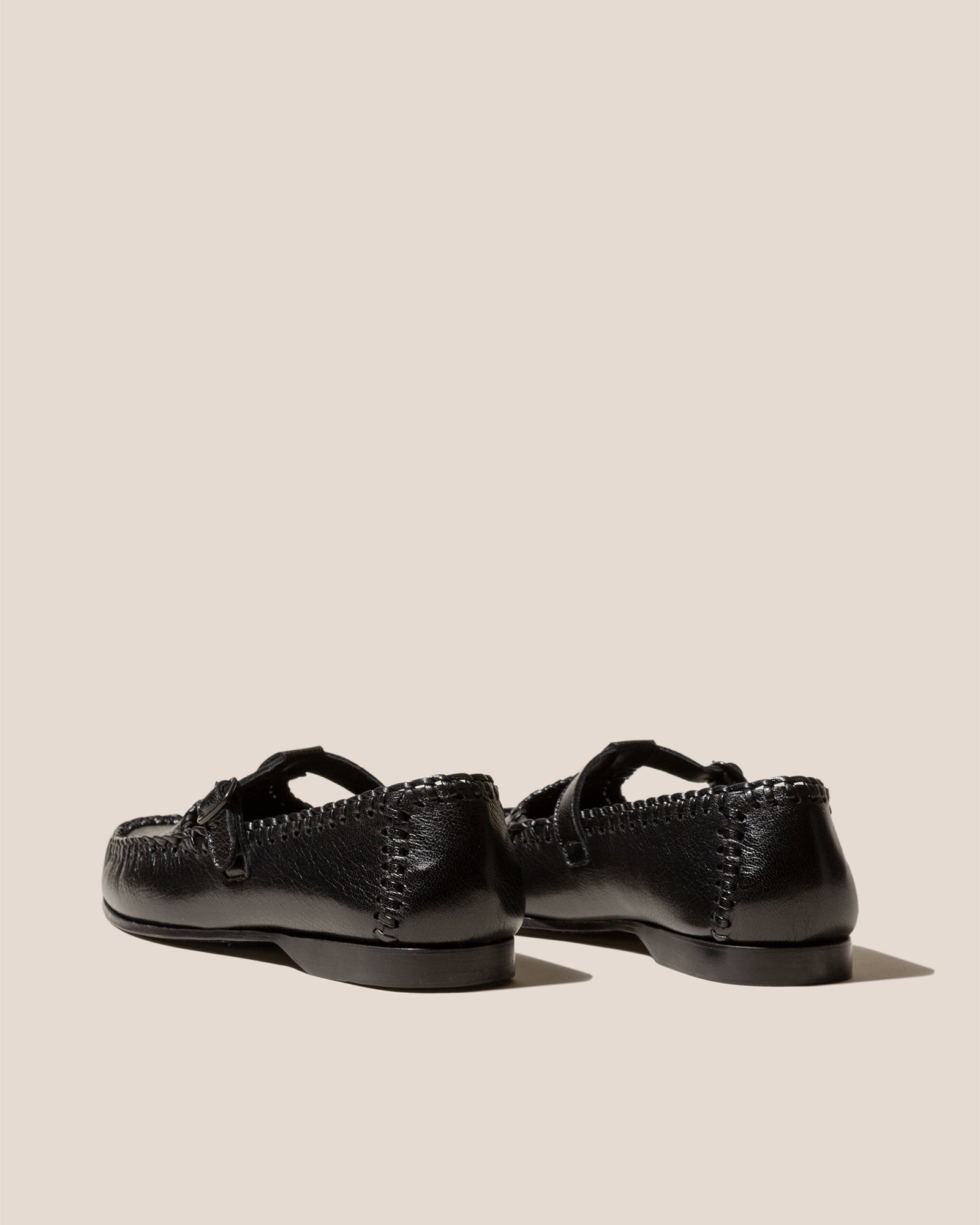 ALCOVER SUPPLE SHINY - Braided Seams T-bar Loafer - Hereu outlet