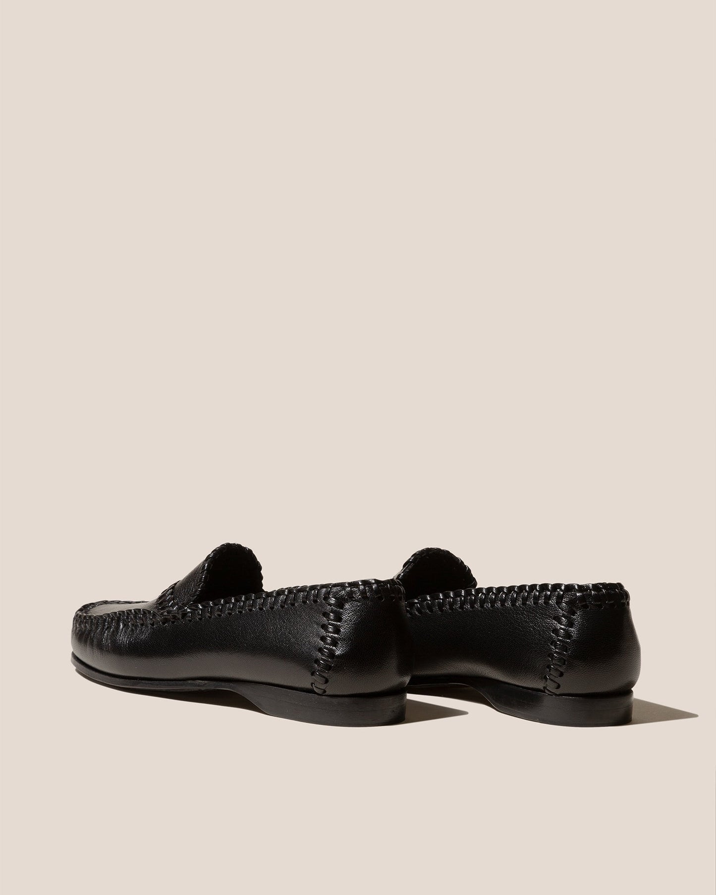 SASTRE SUPPLE SHINY - Braided Seams Slip-On Loafer - Hereu for sale
