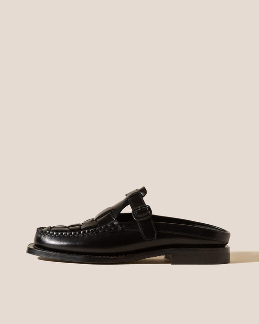 BONELL - Woven T-bar Mule Loafer - Hereu online