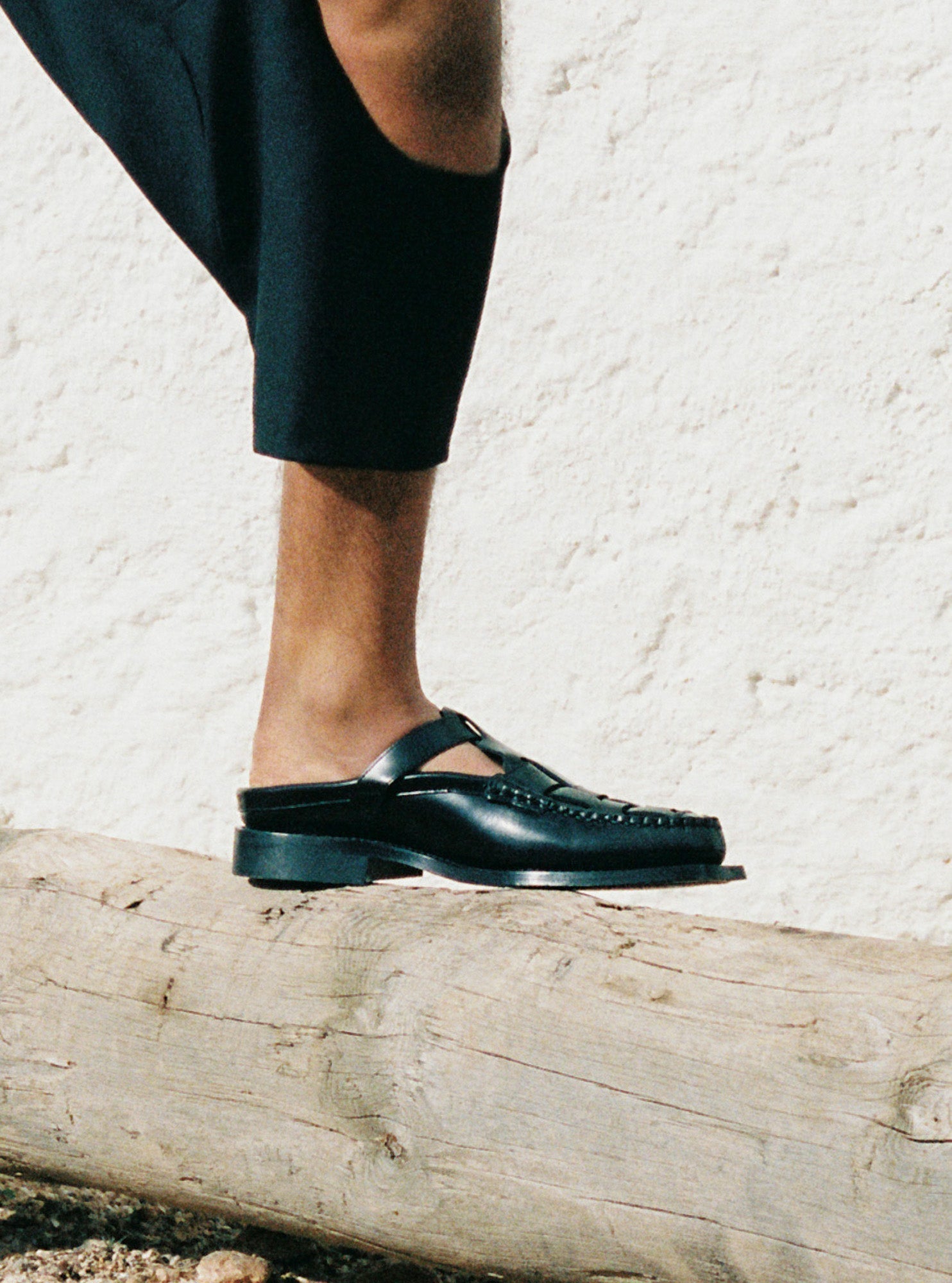BONELL - Woven T-bar Mule Loafer - Hereu online