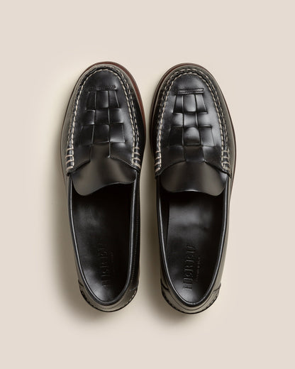 NOMBELA VEG TAN - Interwoven Detail Slip-On Loafer - Hereu US