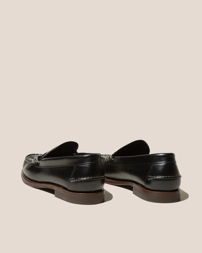 NOMBELA VEG TAN - Interwoven Detail Slip-On Loafer - Hereu US