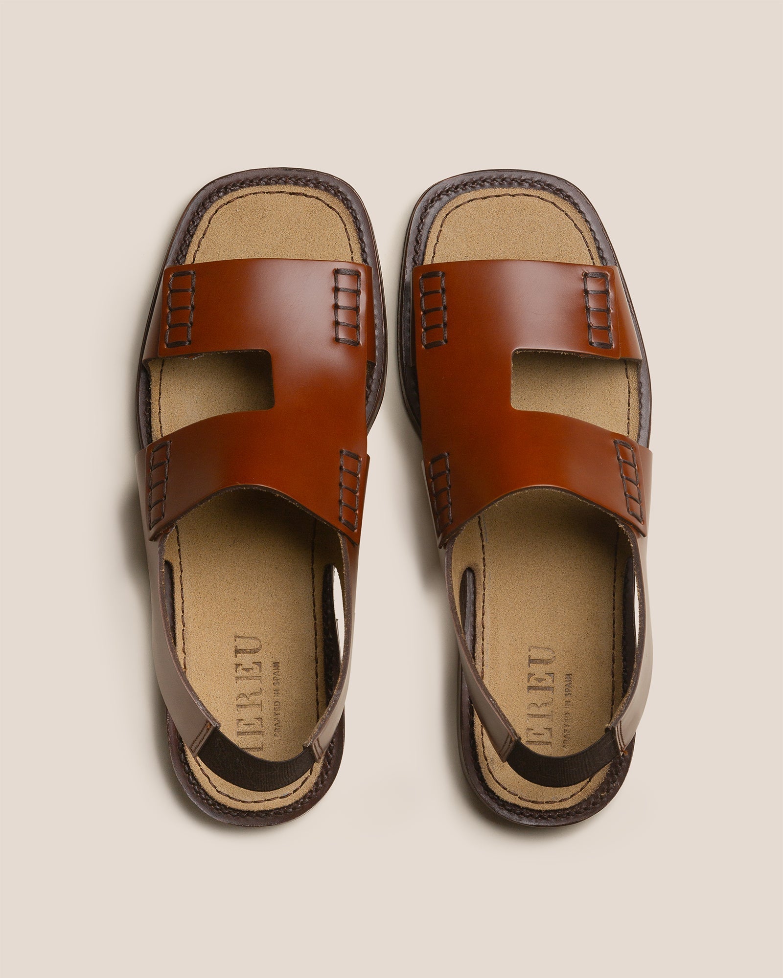 LLAUT SQUARE - Slingback Loafer Sandal - Hereu near me