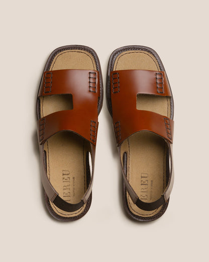 LLAUT SQUARE - Slingback Loafer Sandal - Hereu near me
