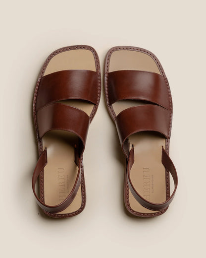 ALOC RUBBER - Asymmetrical Sandal - Hereu sale