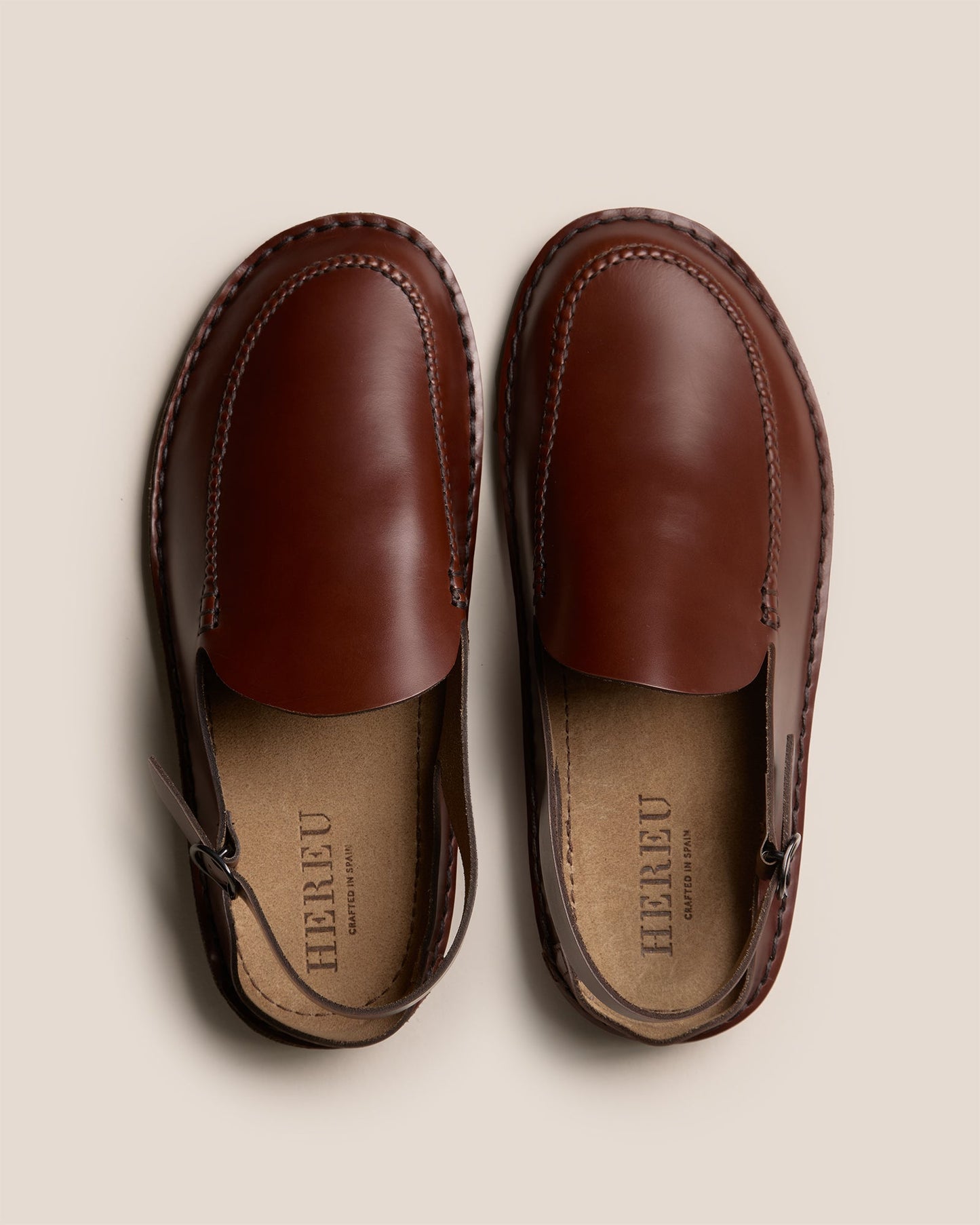 RAFEL - Men’s Double-Stitched Slingback Clog - Hereu discount