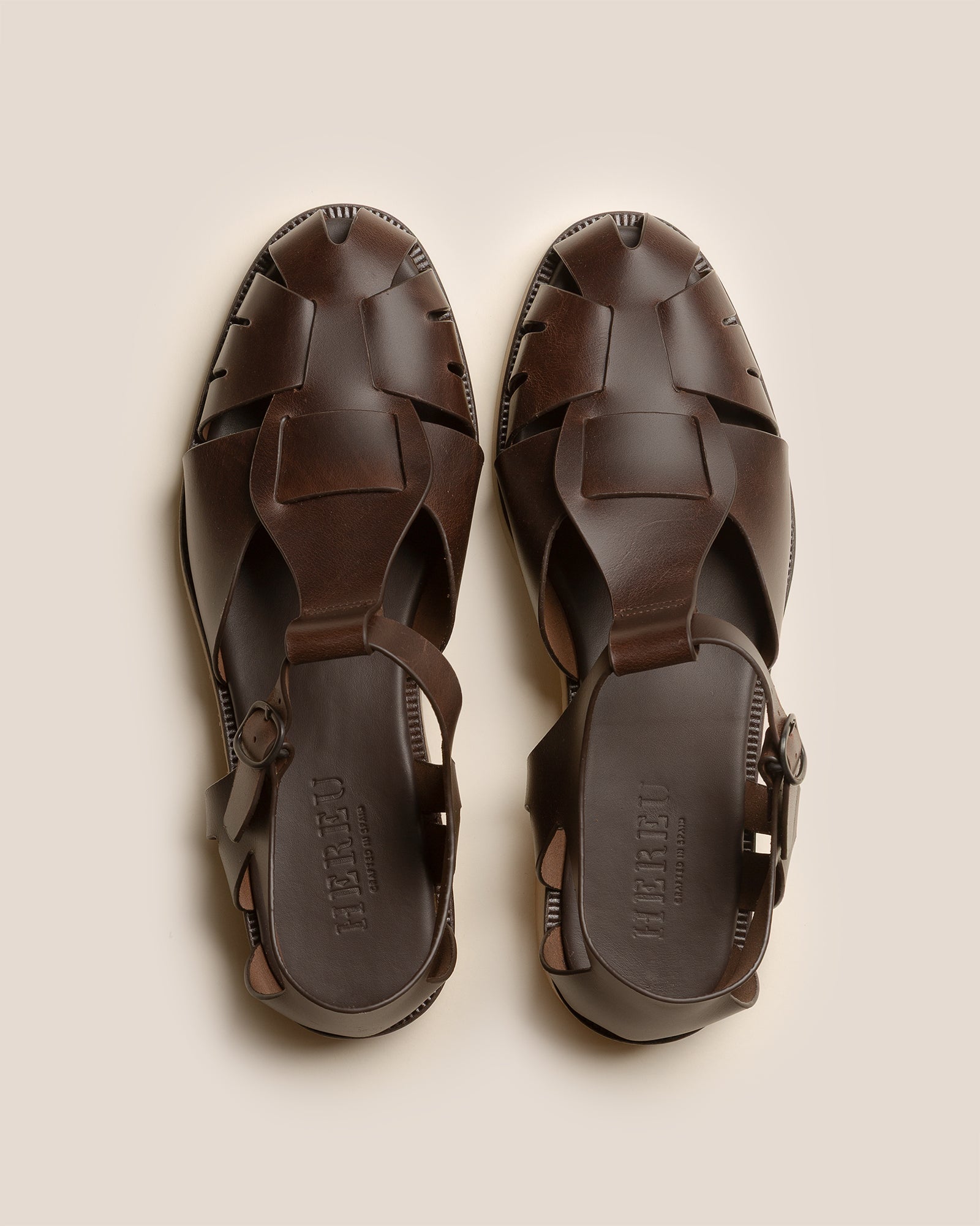 PESCA RUBBER VEG TAN - Fisherman Sandal - Hereu outlet