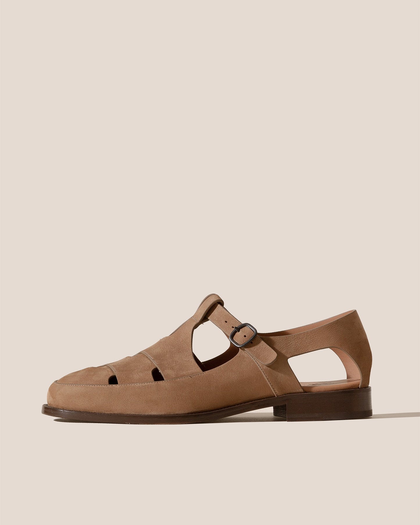BESSO NUBUCK - Woven T-bar Sandal - Hereu discount