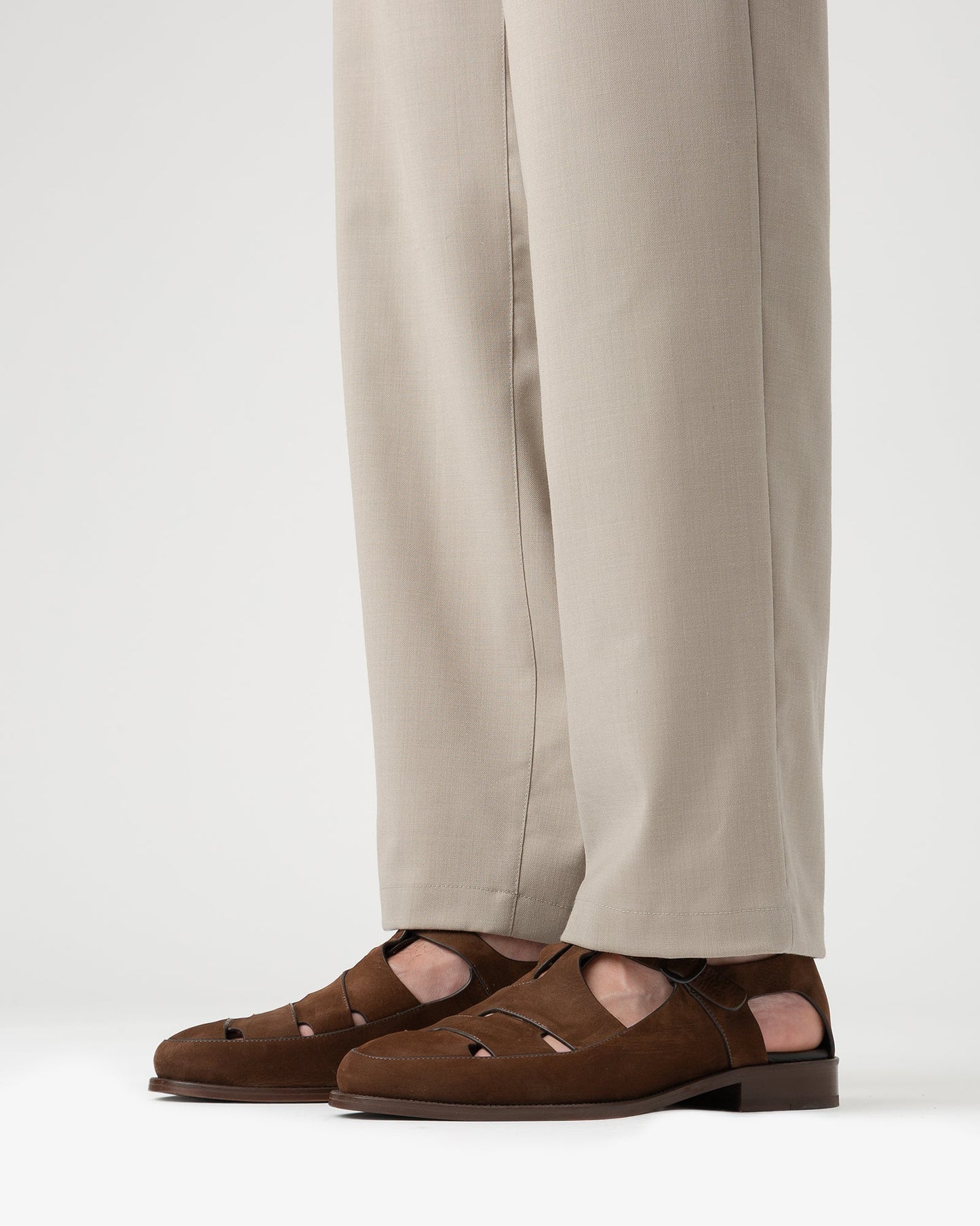BESSO NUBUCK - Woven T-bar Sandal - Hereu discount