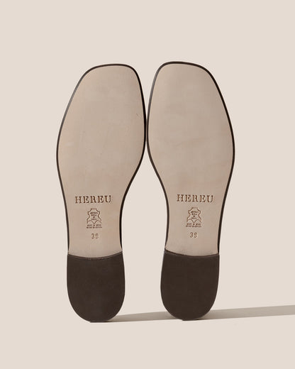 PLEGADA SHINY - Deconstructed Lace-up Shoe - Hereu US