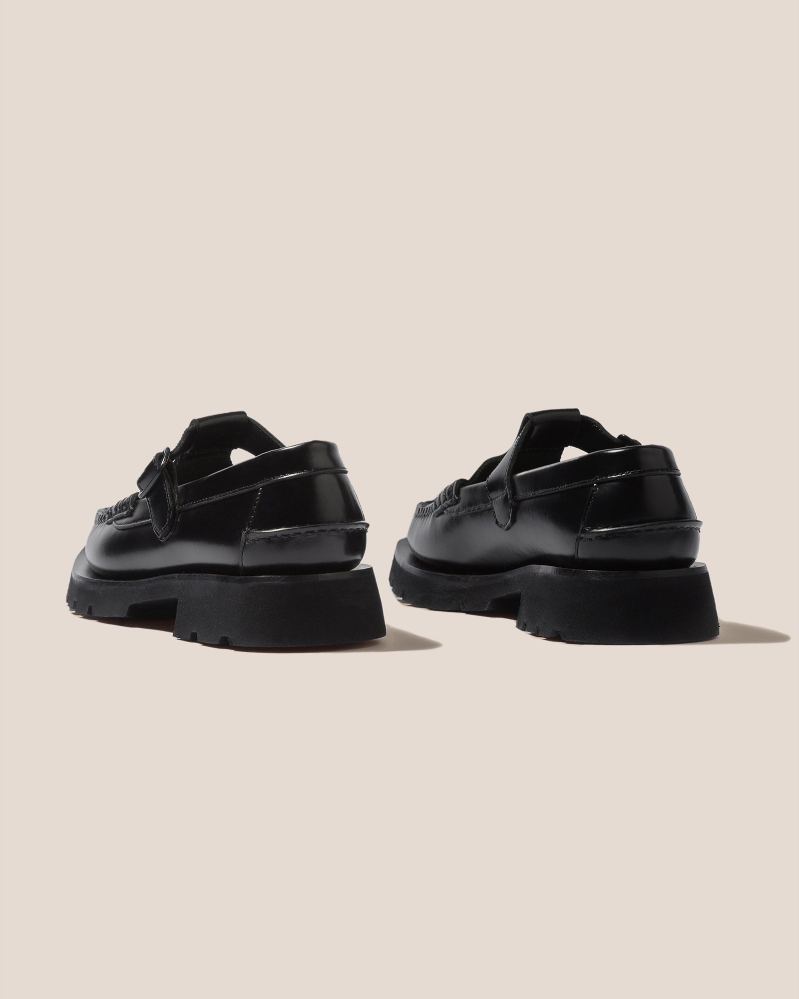 ALBER SPORT - Tread Sole T-Bar Loafer - Hereu sale