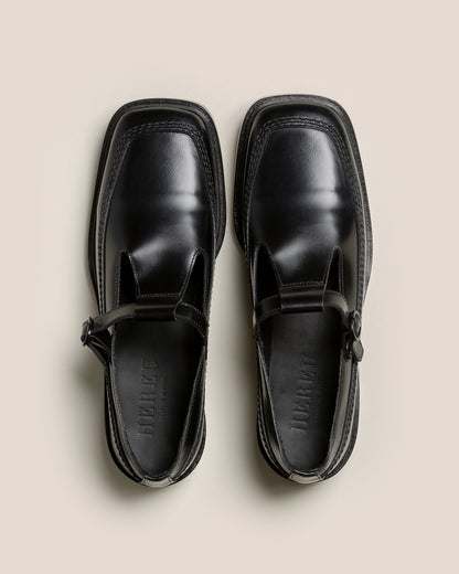 LLUISA POLISHED - T-bar Loafer - Hereu outlet