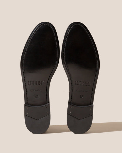 MAQUEDA - Interwoven T-Bar Loafer - Hereu sale