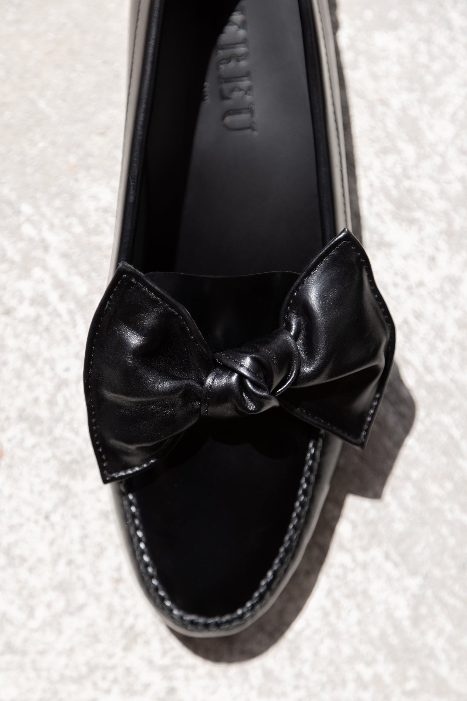 CORBATI - Bow-Detail Slip-On Loafer - Hereu US