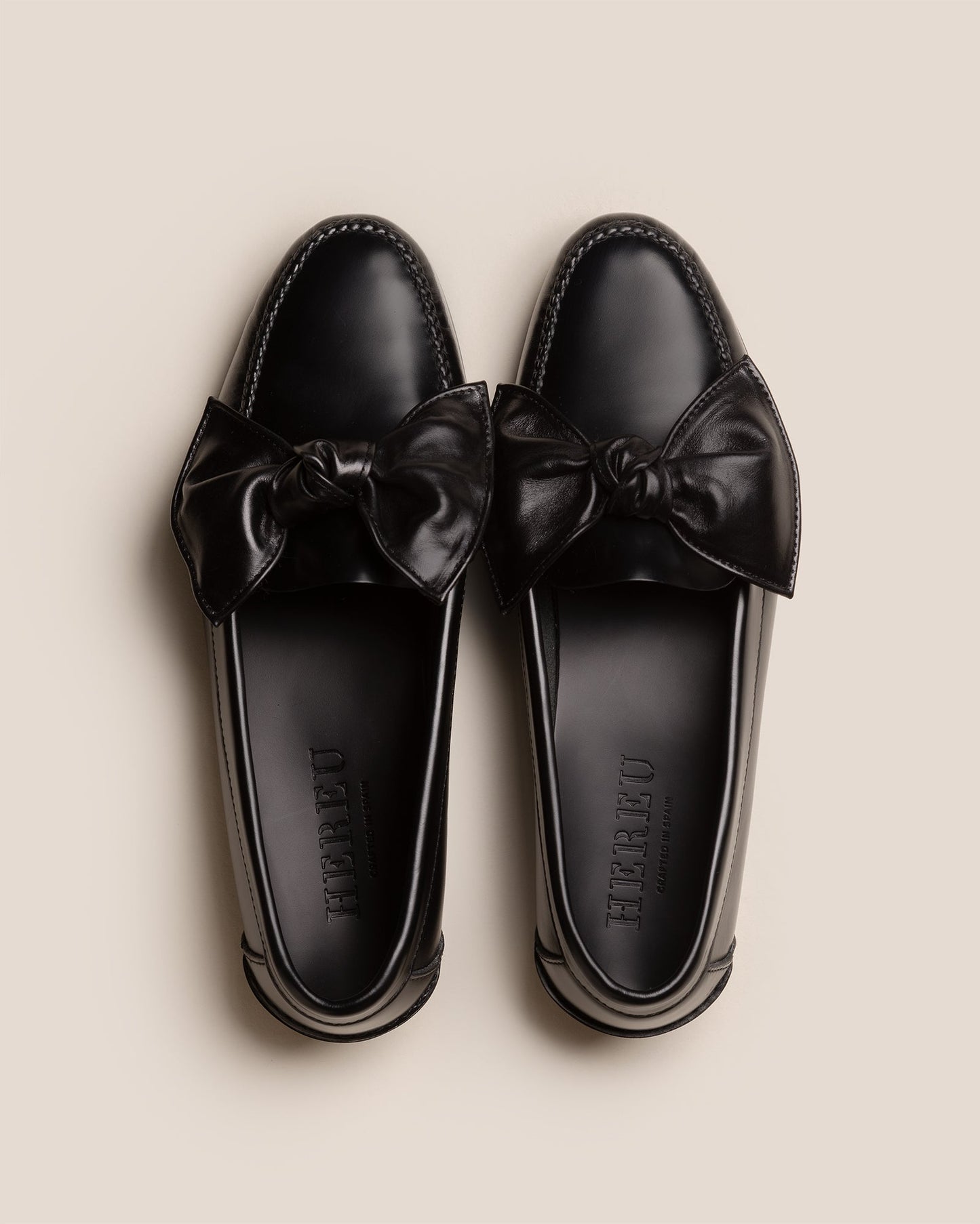 CORBATI - Bow-Detail Slip-On Loafer - Hereu US