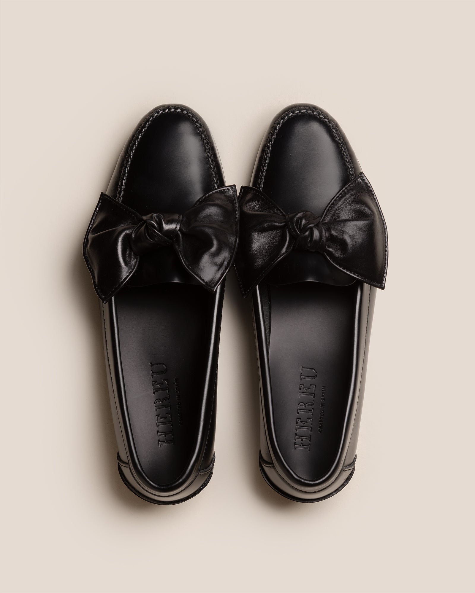 CORBATI - Bow-Detail Slip-On Loafer - Hereu US
