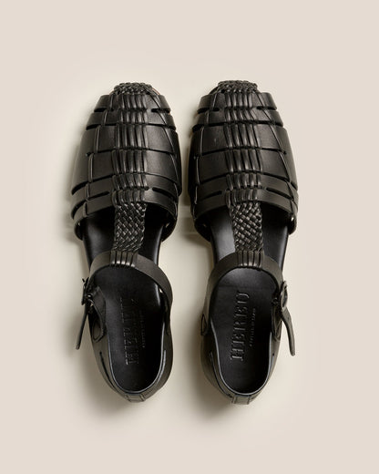 VEDRA - Round-Toe Soft Fisherman Sandal - Hereu sale