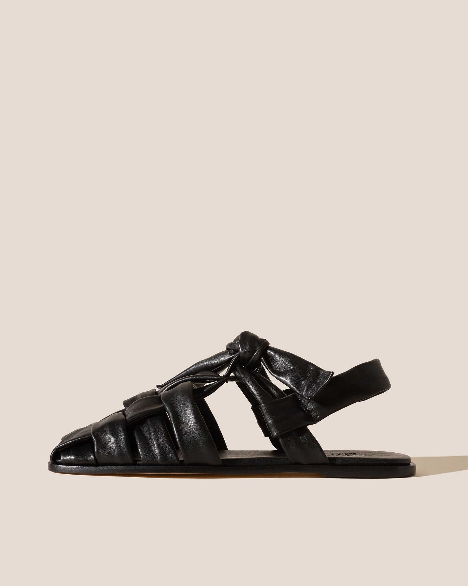 BENA - Interwoven Knotted T-bar Sandal - Hereu online