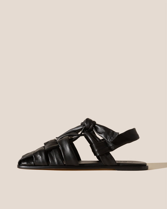 BENA - Interwoven Knotted T-bar Sandal - Hereu online