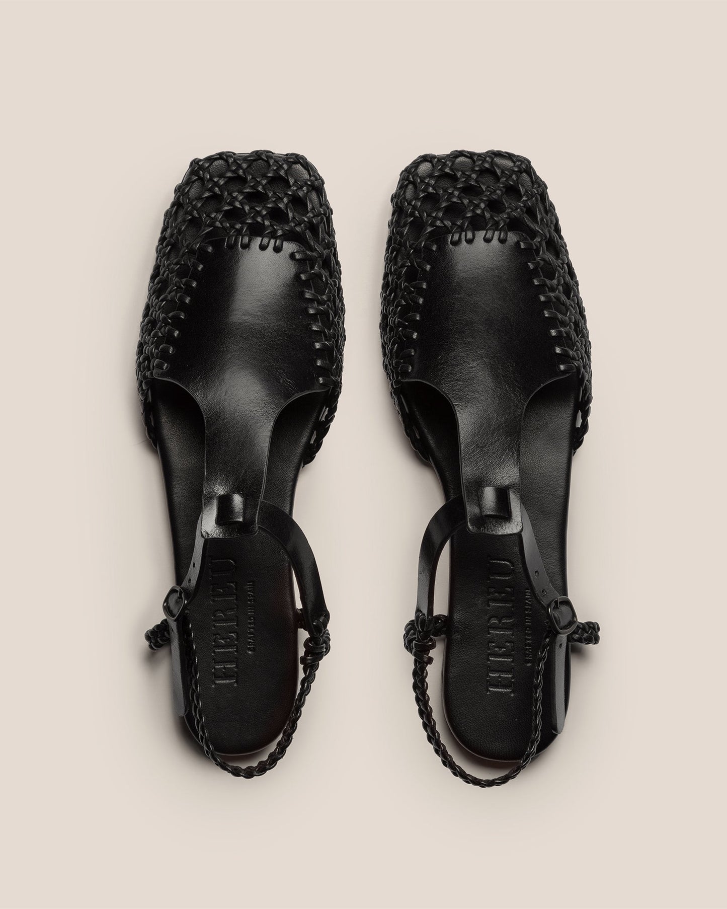 REIXA - Woven T-bar Sandal - Hereu on sale