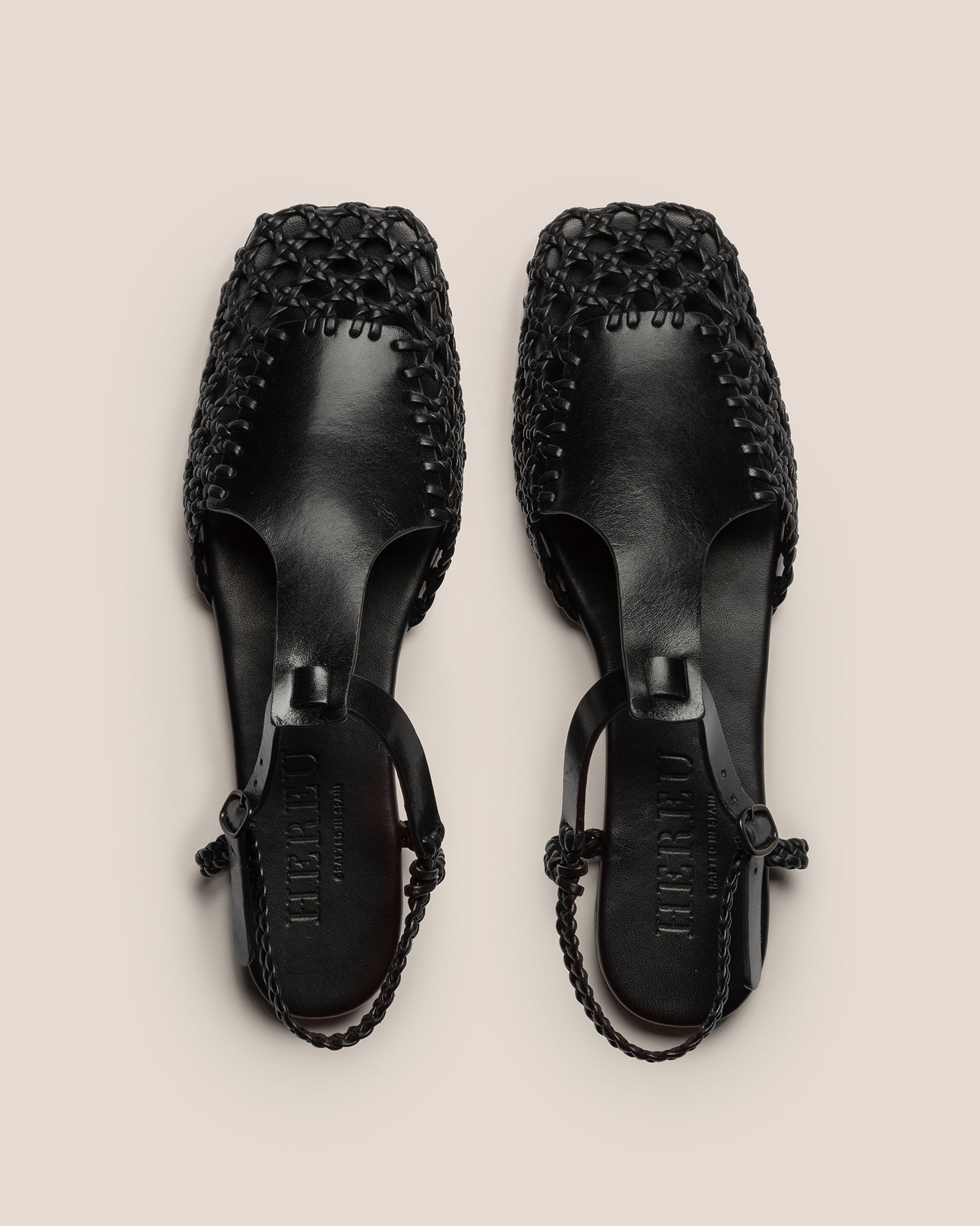 REIXA - Woven T-bar Sandal - Hereu on sale