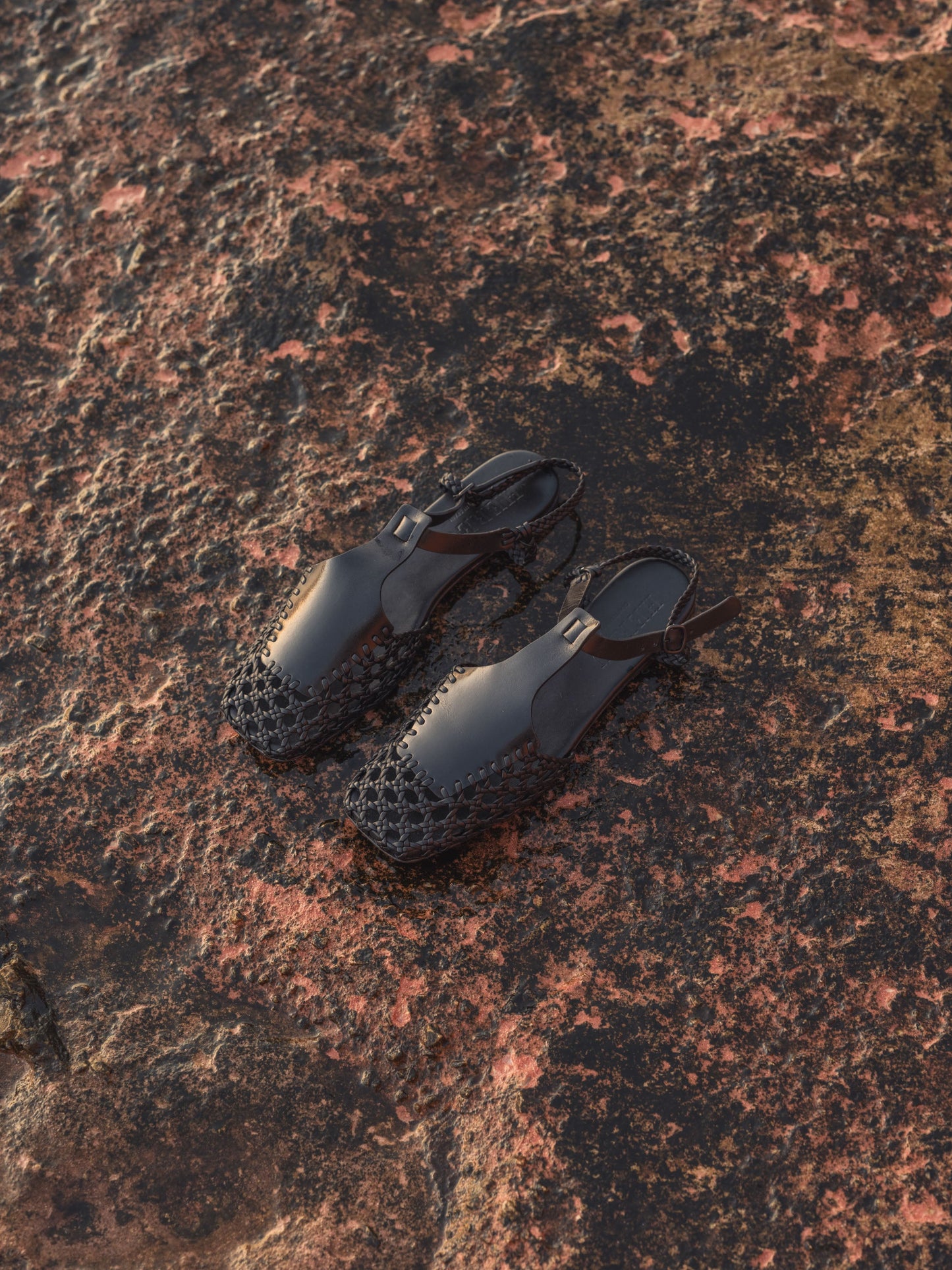 REIXA - Woven T-bar Sandal - Hereu on sale