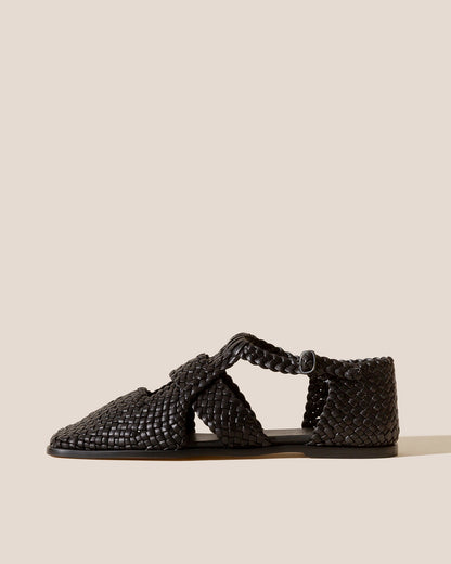 SERRA - Woven T-Bar Sandal - Hereu near me