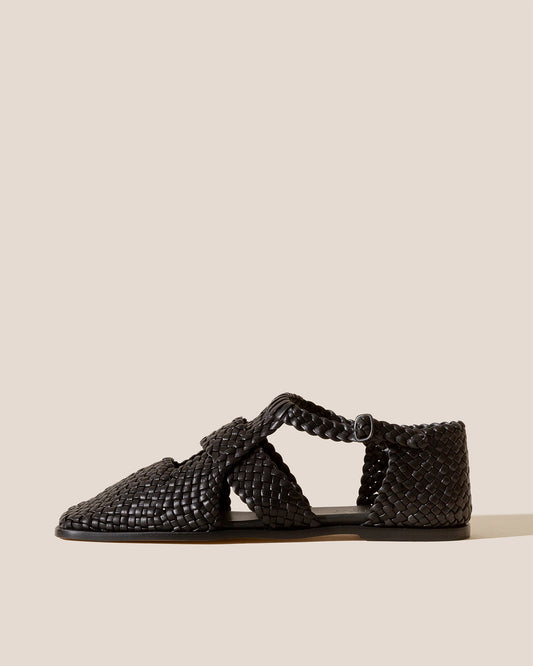 SERRA - Woven T-Bar Sandal - Hereu near me