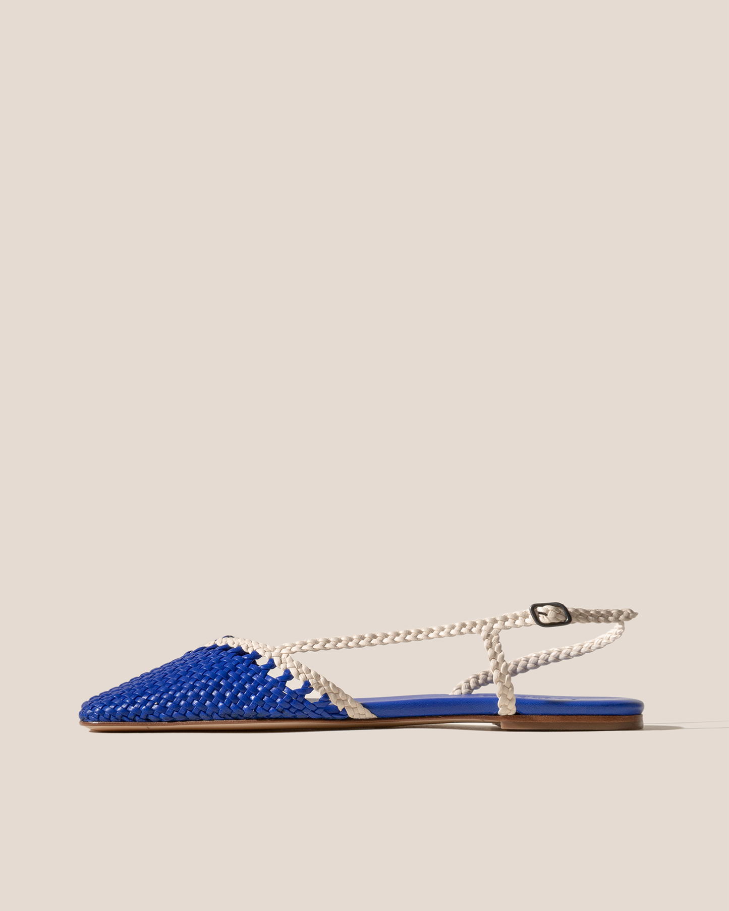 RONDAIA - Woven Asymmetrical Sandal - Hereu for sale