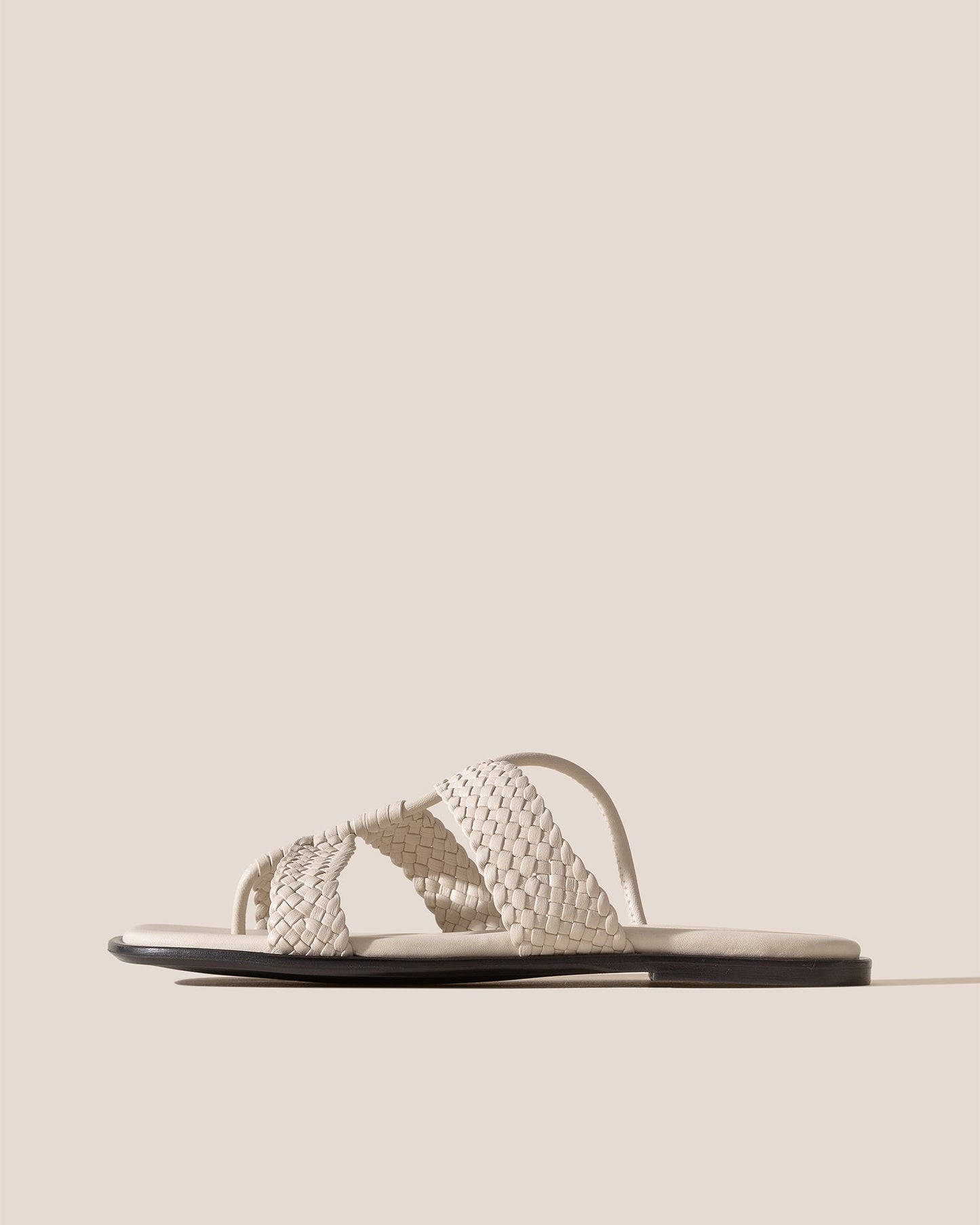 LINA WOVEN - Strappy Toe-Post Sandal - Hereu discount