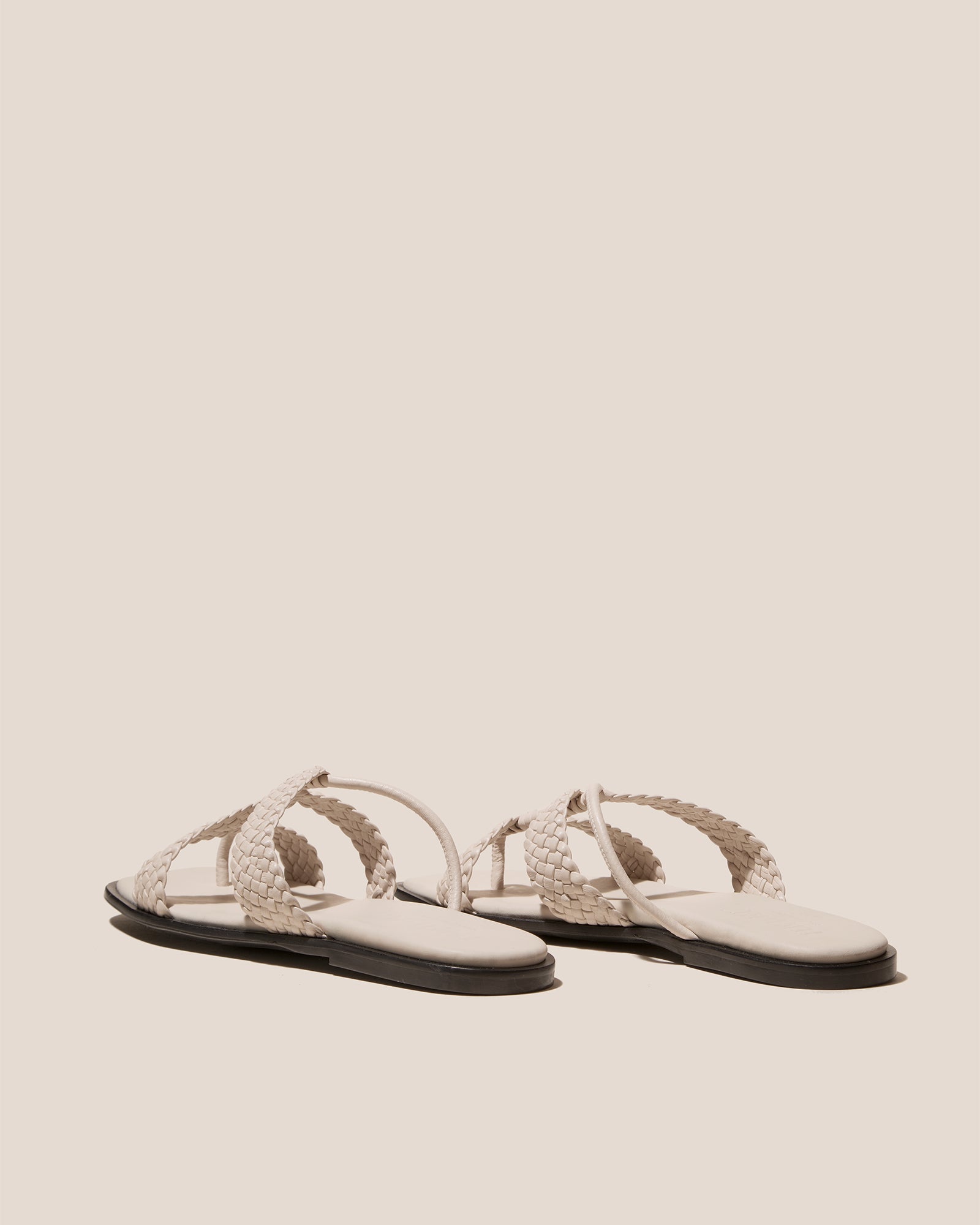 LINA WOVEN - Strappy Toe-Post Sandal - Hereu discount