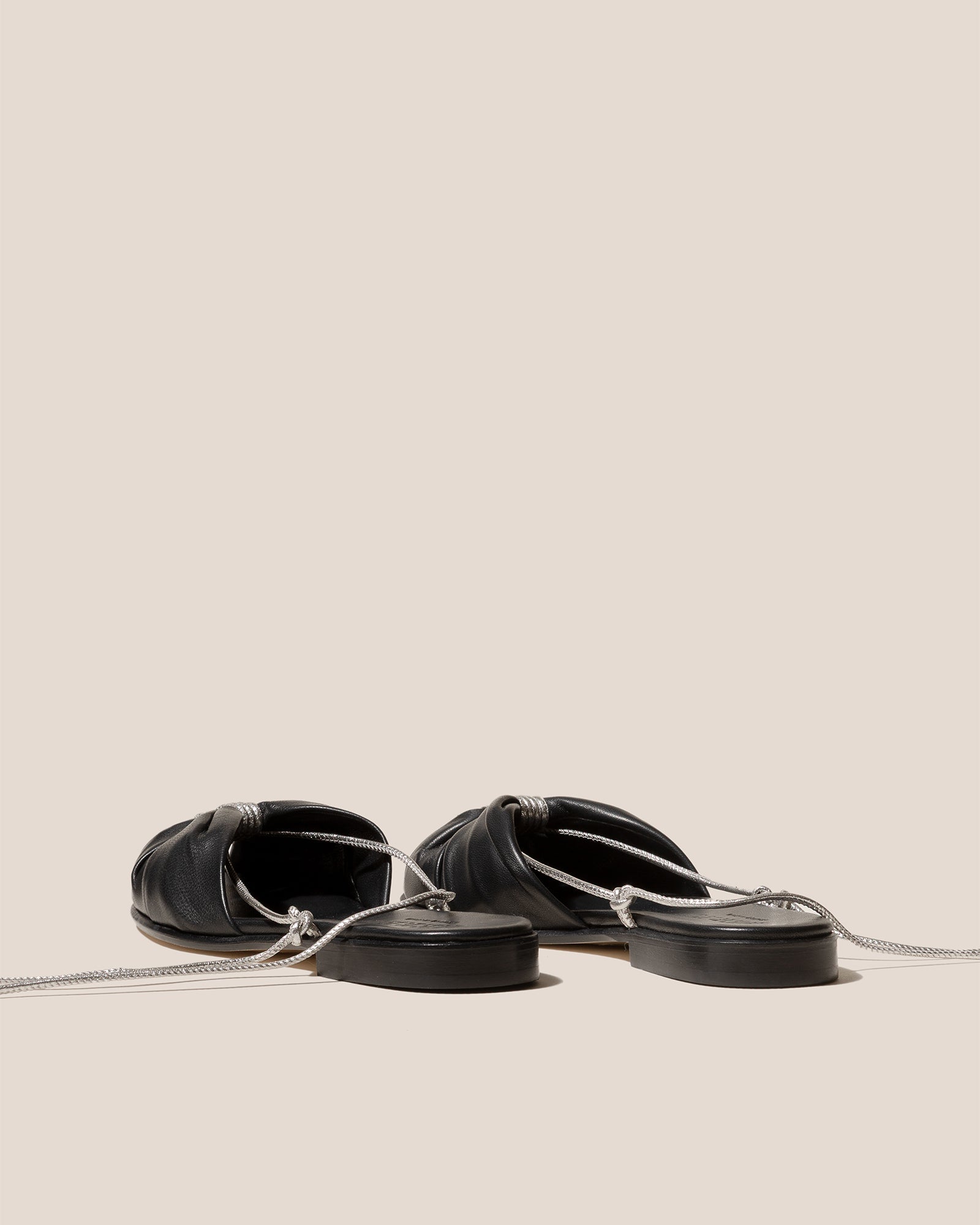 NUAT - Ruched Lace-up Sandal - Hereu online