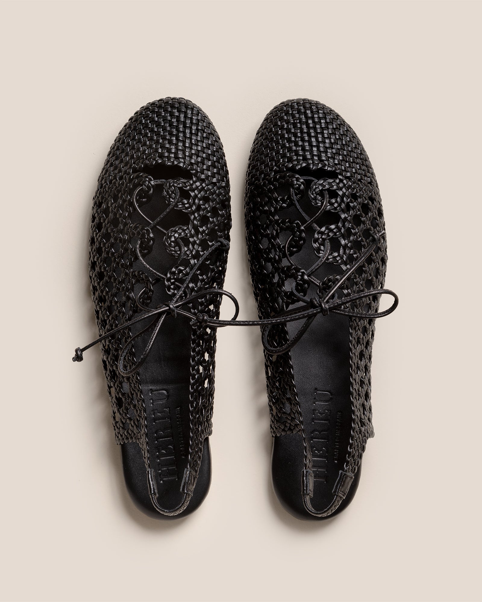 SARDANA - Lace-up Woven Slingback Sandal - Hereu near me