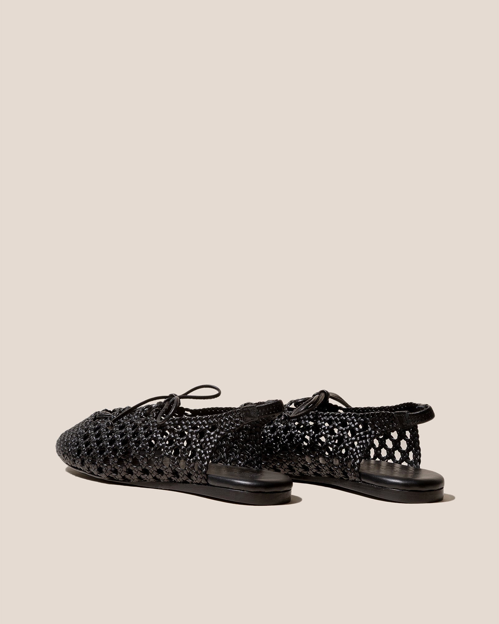 SARDANA - Lace-up Woven Slingback Sandal - Hereu near me