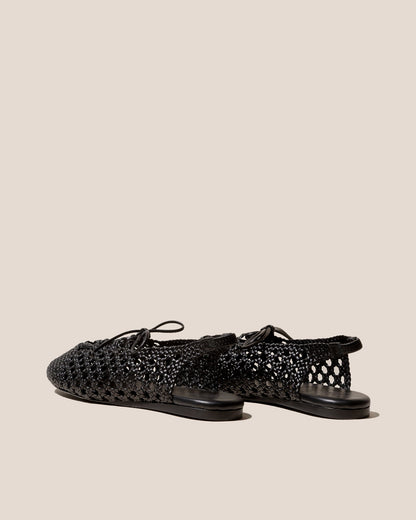 SARDANA - Lace-up Woven Slingback Sandal - Hereu near me